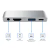 MMOBIEL USB C Hub 4 in 1 für MacBook Pro -Air Dual Typ C Produktbild-Vorschau 4