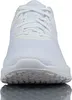 A front view of a white Nike Revolution 6 Next Nature sneaker. Voir les images du produit