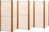 Parawan 6-Panelowy, Kremowy, 420 X 180 Cm Lumarko! Podgląd zdjęcia produktu 3