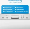 Bomann Geschirrspüler 60cm, teilintegrierte Ausführung, Produktbild-Vorschau 5