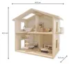 Buxibo Puppenhaus aus Holz – Kinderhaus für Puppen mit Produktbild-Vorschau 6
