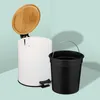 Relaxdays Kosmetický koš 5 l, automatické sklápění, Náhled obrázku produktu 5