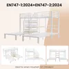 okwish Patrová postel 90x200 cm dětská patrová postel se 3 Náhled obrázku produktu 5