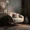 Globo Lighting Lampadaire métal noir mat, 3x E27 Voir les images du produit 14