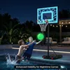 COSTWAY LED Basketballkorb mit Rollen, Ständer, 115-144 cm, Produktbild-Vorschau 8