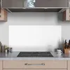 DEQORI Küchenrückwand Glas 100x50 cm 'Weiß' Spritzschutz Produktbild-Vorschau 3