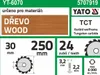 Disco al carburo 250x30 mm, 24 denti Anteprima dell’immagine prodotto 6