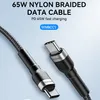 Wozinsky Hochleistungs-USB-C-Kabel 65W PD, 1 Meter - Produktbild-Vorschau 6