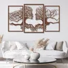 Wandbild aus Holz, 3D Wanddeko ohne Geruchsbelästigung, Produktbild-Vorschau 1