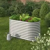 OK-Living Hochbeet , 160 x 82 cm, Silber Produktbild-Vorschau 4