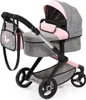 Bayer Design 17033AA, Poppenbuggy Xeo met tas, denimgrijs Productafbeelding-voorbeeld 1