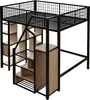 A loft bed with stairs and storage compartments. Podgląd zdjęcia produktu