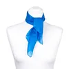 Nickituch Seidentuch blau brillantblau Seide 55x55cm Produktbild-Vorschau 3