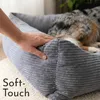4L Textil MOLLY Hundebett aus Cord mit Rand, komplett Produktbild-Vorschau 6