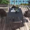 Outsunny tuintafel, eettafel voor 6 personen, terras tafel Productafbeelding-voorbeeld 9