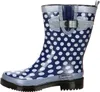 Bockstiegel Damen Regenstiefel Dorin-K blau/weiß Gr. 39 Produktbild-Vorschau 3