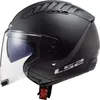 LS2 OF600 COPTER II casco moto nero opaco S - sicurezza e Anteprima dell’immagine prodotto 16