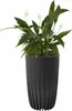 Lamela zestaw 3 doniczek | Mira High | ECO | Black | 30 cm Podgląd zdjęcia produktu 10