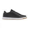 A black Reebok sneaker with a white sole and a gum-colored outsole is shown against a white background. Produktbild-Vorschau