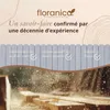 Floranica Bordure de Jardin en bois 30 x 200 cm Argent Voir les images du produit 8