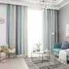 A living room scene with curtains, furniture, and decor. Voir les images du produit