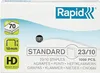 Rapid Staple Standard 24869300 23/1 HD110 HD210 Acciaio Anteprima dell’immagine prodotto 3