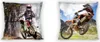 FARO Taie d'oreiller Motocross Coton, 40/40 cm Voir les images du produit 1