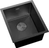 Mexen Trixo Edelstahlspüle 1-Becken 370 x 440 mm, schwarz Produktbild-Vorschau 2