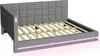okwish Polstrovaná postel 140×200 s LED a USB Náhled obrázku produktu 9
