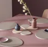 FREEFORM DUO - Platzset oval, Taupe/Weiß Produktbild-Vorschau 2