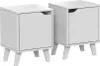 Nachttisch Vicco Malu Weiß 2er Set, Model 56399 Produktbild-Vorschau 1