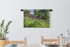 MuchoWow® Wandteppich Wandbehang Garten mit bunten Farben Produktbild-Vorschau 3