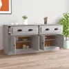Sideboards 2 Stk. Grau Sonoma Holzwerkstoff , Kommoden Produktbild-Vorschau 3