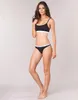 Calvin Klein Damen 3er Pack Strings Tangas, Schwarz Produktbild-Vorschau 3
