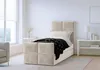 AX LIVING Boxspringbed Beige, model Aleyna, 100 x 200 cm, Productafbeelding-voorbeeld 1