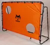 ROJAN Fußballtor mit Torwand 180x120x60cm orange Fußball Produktbild-Vorschau 1