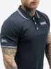 Pánská polokošile regular fit EASTLEIGH Navy/Ice/Off-White Náhled obrázku produktu 4