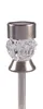 A close-up studio shot of a solar garden stake light. Produktbild-Vorschau