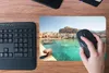 MuchoWow® Mauspad Mousepad Boot - Meer - Stadt 27x18 cm - Produktbild-Vorschau 4