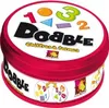 A round tin of the Dobble 1,2,3 card game. Produktbild-Vorschau
