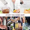Cocktail Set, 750 ML Cocktailshaker Bar Set, Edelstahl Produktbild-Vorschau 7