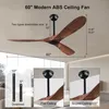 AIORBER Deckenventilator ohne Licht mit Fernbedienung, 60 Produktbild-Vorschau 6