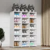 Heikoeco® Klappbares Schuhregal, Faltbare Schuhboxen Produktbild-Vorschau 3