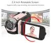 Kamera cyfrowa D90 1080P 16 MP z 2,4-calowym obrotowym Podgląd zdjęcia produktu 9