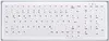 A white keyboard is shown from a top-down perspective against a white background. Anteprima dell’immagine prodotto