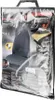 The image shows a product packaged in a clear plastic bag, with a seat cushion visible inside. Produktbild-Vorschau