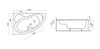 Badewanne Eckbadewanne 160x105 Links mit Produktbild-Vorschau 13