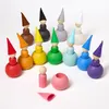 Montessori-Holzspielzeug Kleine Steckpuppen mit Hüten und Produktbild-Vorschau 13
