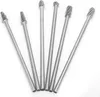6ks 6mm 1/4" hliníkové rotační frézy s extra dlouhou Náhled obrázku produktu 5