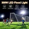 2x 300W LED-Flutlicht IP66 30000LM 6500K kaltweiß für Außen Productafbeelding-voorbeeld